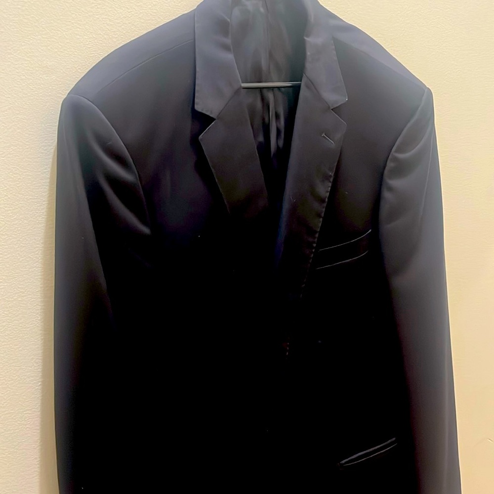 Black On Black Lining Sport /Suit Coat